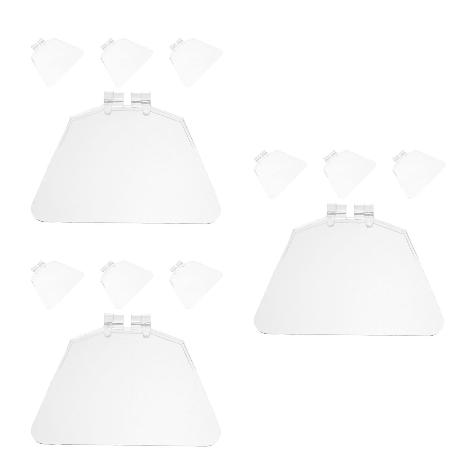 HOMEMAXS 12 pcs Bench Grinder Eye Shield Transparent Plastic Guard ...