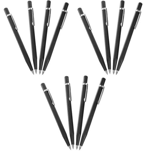 HOMEMAXS 12 pcs Metal Engraving Pen Practical Scribe Tools Carbide Tip Scriber for Glass