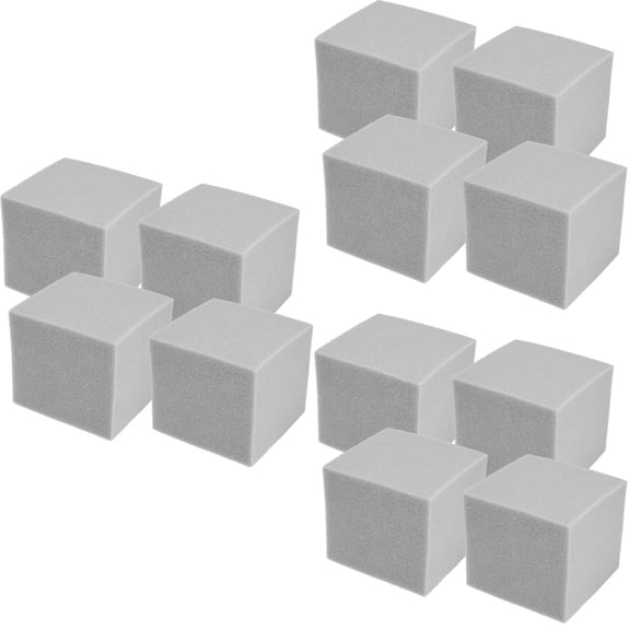 HOMEMAXS 12 pcs Wall Sponge Bass Trap Theater Soundproof Padding Studio Corner Blocks