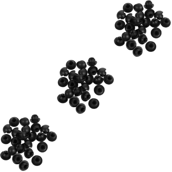 HOMEMAXS 120 pcs Horizontal Plugs Floor Oil Filler Plug Bung for Oil Reservoir