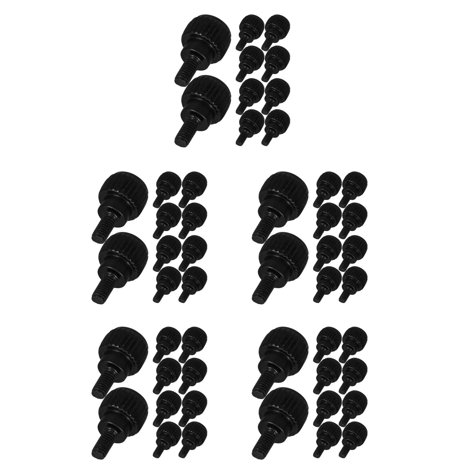 120 pcs Replacement PC Computer Case Mounting Screws Fastener 6 32 ...