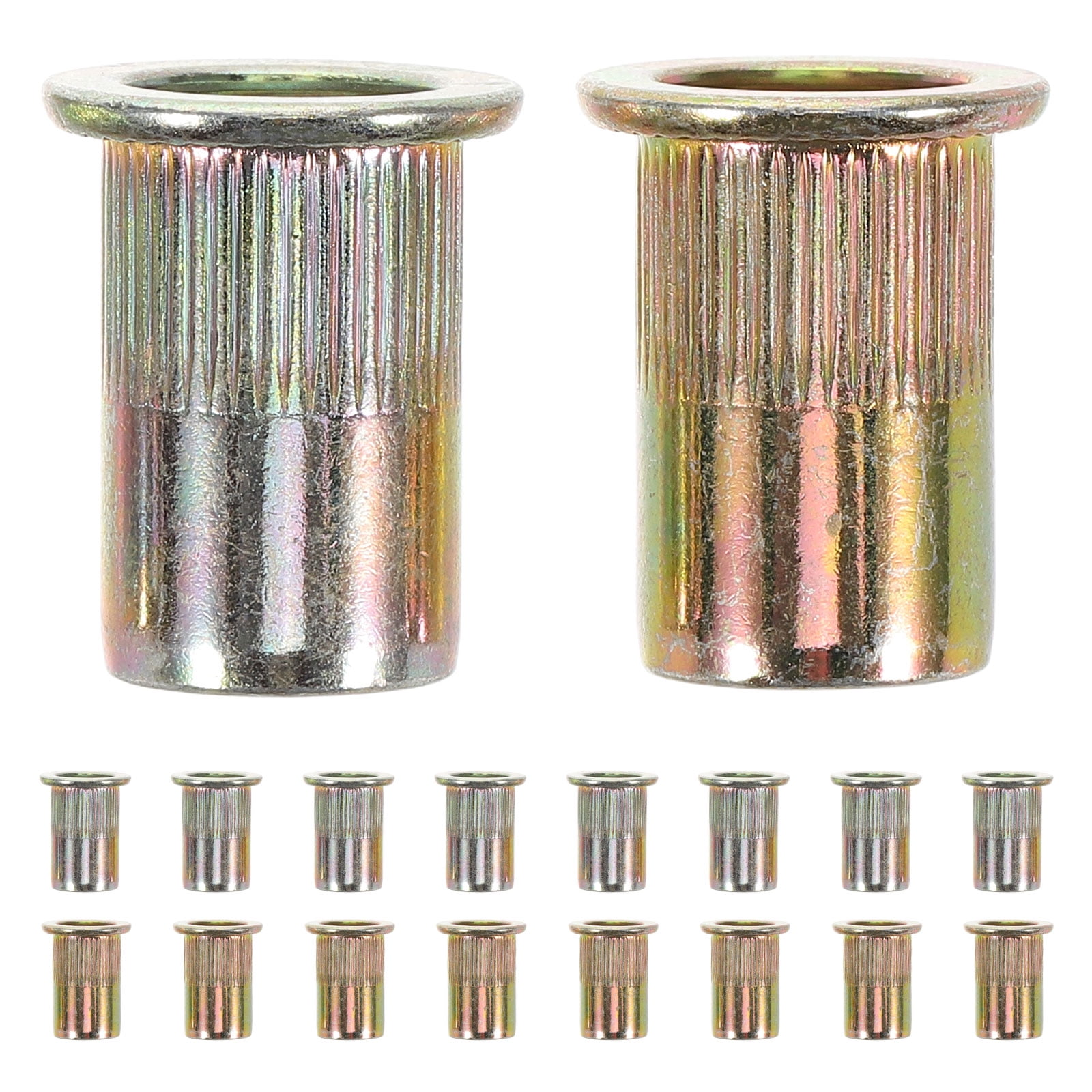 120pcs Stainless Steel Rivet Nut Kit Rivet Nuts Rivet Nut Fastener ...