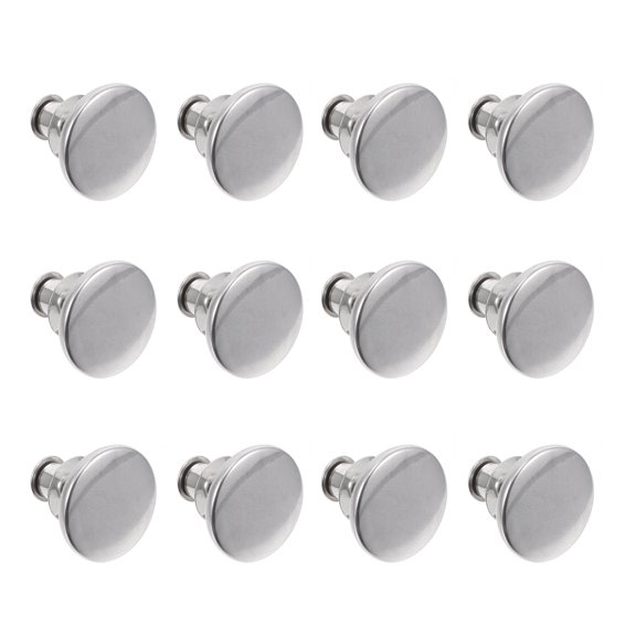 HOMEMAXS 12Pcs Jean Buttons Detachable Jean Extended Buckles Jeans Waist Buttons