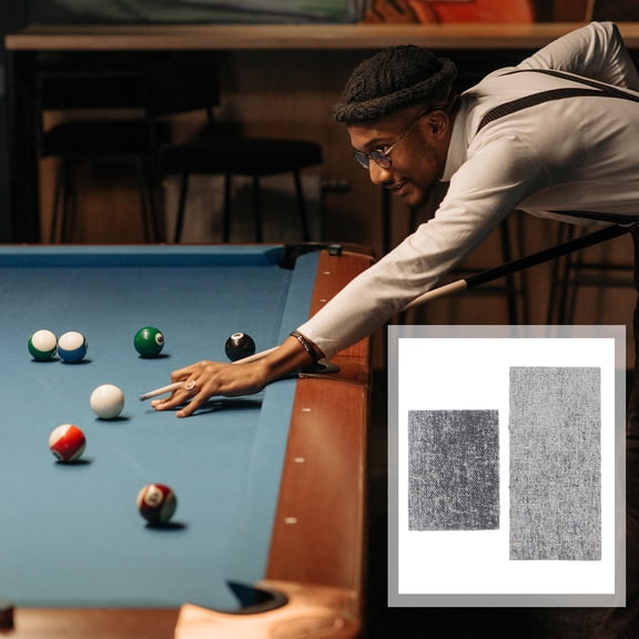 HOMEMAXS 12pcs Billiard Table Pocket Liners Black Rubber Pool Table Corner Caps For Billiard Accessories And Equipment