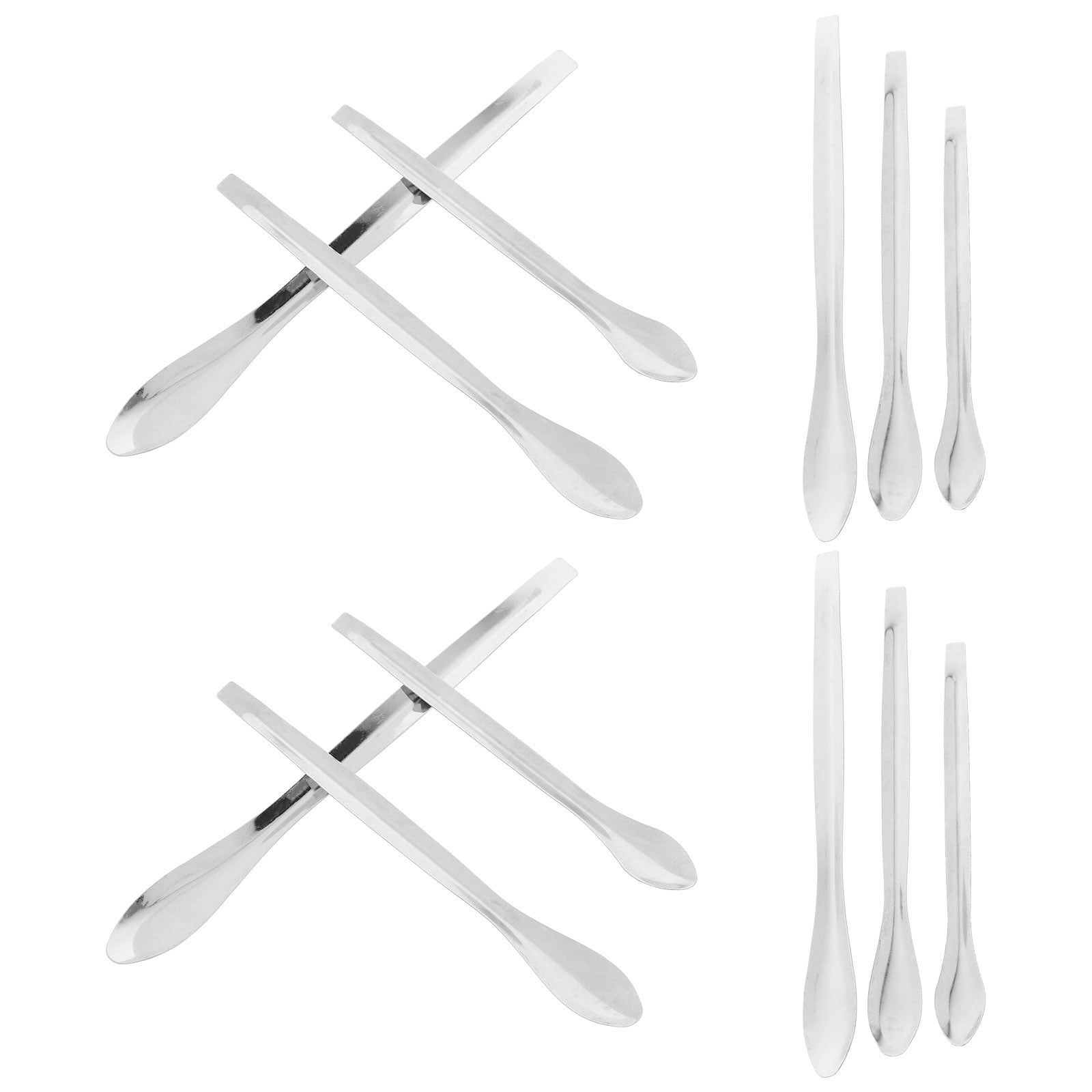 Spoon For Lab HOMEMAXS 12pcs Lab Spoon Stainless Steel Scoop Reagent Sampling Scoop ...