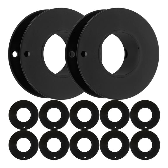 HOMEMAXS 12pcs Replaceable Bobbins Sewing Bobbins Portable Thread Bobbins Thread Supply