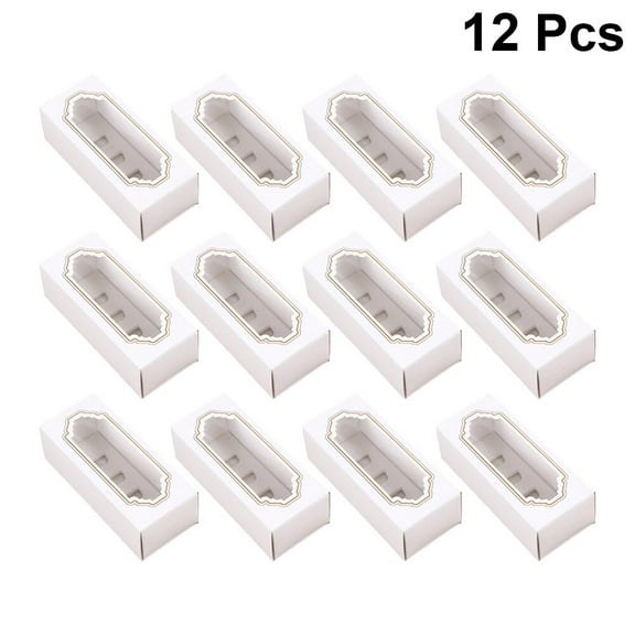 Minkissy Food Packaging Boxes Macarons Packaging Box Food Grade Paper 12pcs