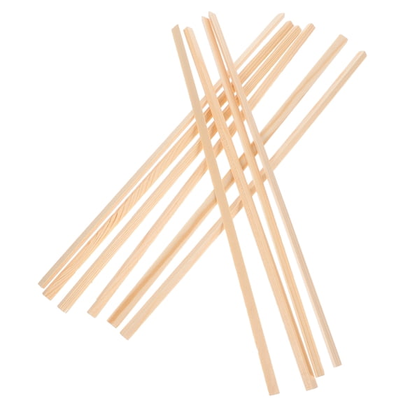 HOMEMAXS 12pcs Wooden Window Decorative Trim Wooden Window Screen Molding Trim DIY Wood Strip 6mm