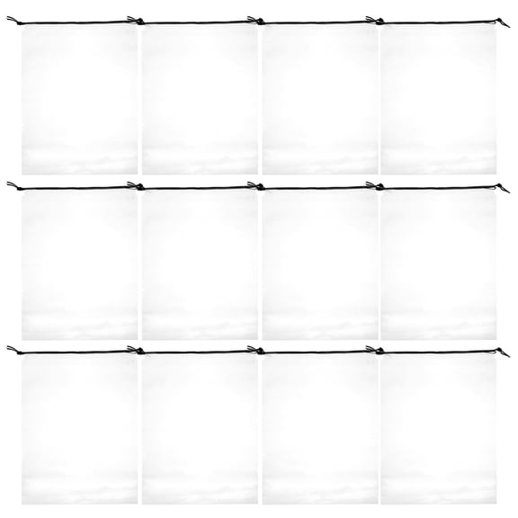 VERDANVERSE 14pcs Yellowing Protection Rectangular Shoe Pouches for Men Women