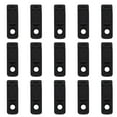 thumbnail image 1 of HOMEMAXS 15 Pcs Gasket Lighter Oil Pad Lighter Anti-dry Pad 3.5X1.1X0.4CM Black, 1 of 8