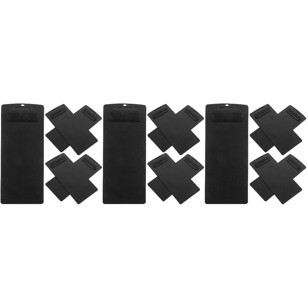 HOMEMAXS 15-Pack Mini Clipboards Small Portable Clip Board for Menus, Bills, Notes, and Paper Storage