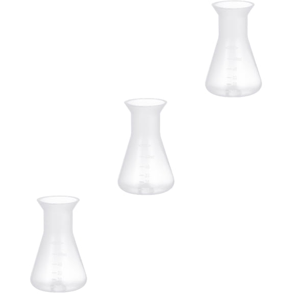 HOMEMAXS 15 Pcs Professional Erlenmeyer Flask Laboratory Conical Flask Supply Tool