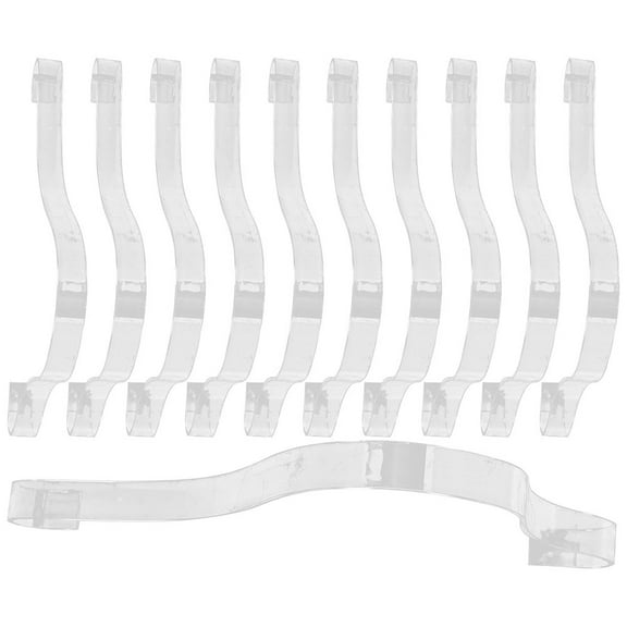VERDANVERSE Shoe Support Frame Acrylic Clear Design for Shoe Store 15pcs