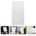 thumbnail image 1 of HOMEMAXS  15 Pcs Standard Trading Card Sleeves Storage Basket Tags Paper Photo Covers White, 1 of 8