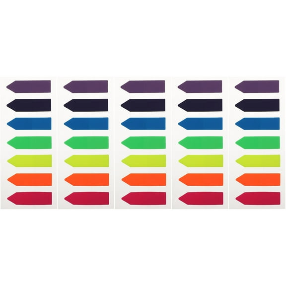 HOMEMAXS 15 Sheets of Paper Page Markers Sticky Memo Pads Paper Mark Stickers Page Markers