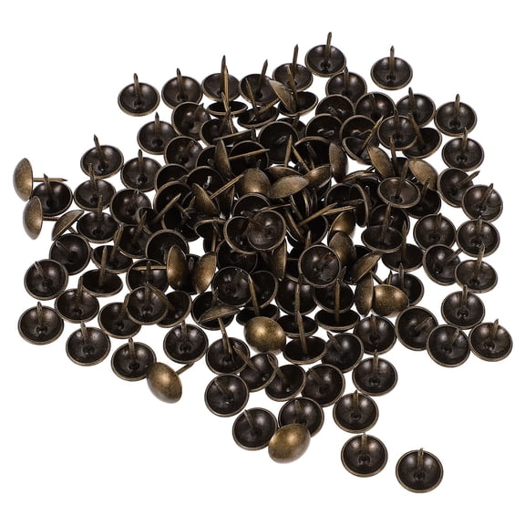 150 Pcs Retro Furniture Upholstery Nail Heads Vintage Decor Golden
