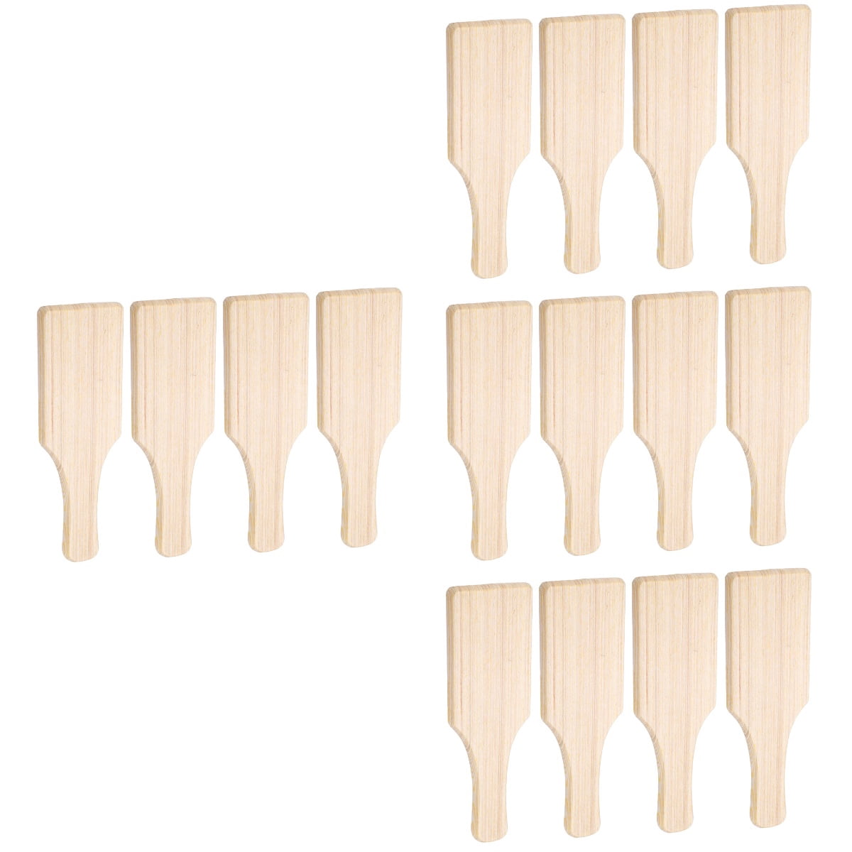 HOMEMAXS 16 Pcs Clay Modeling Board Pottery Smooth Finish Sculpture Wood Plate Clay DIY Tool
