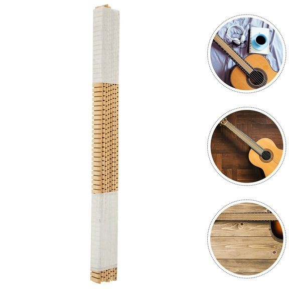 HOMEMAXS 16 Pcs Guitar Binding and Purfling Strips Wood Guitar Inlay for DIY Luthier Projects Simple Installation for Acoustic and Classical Guitar Decoration