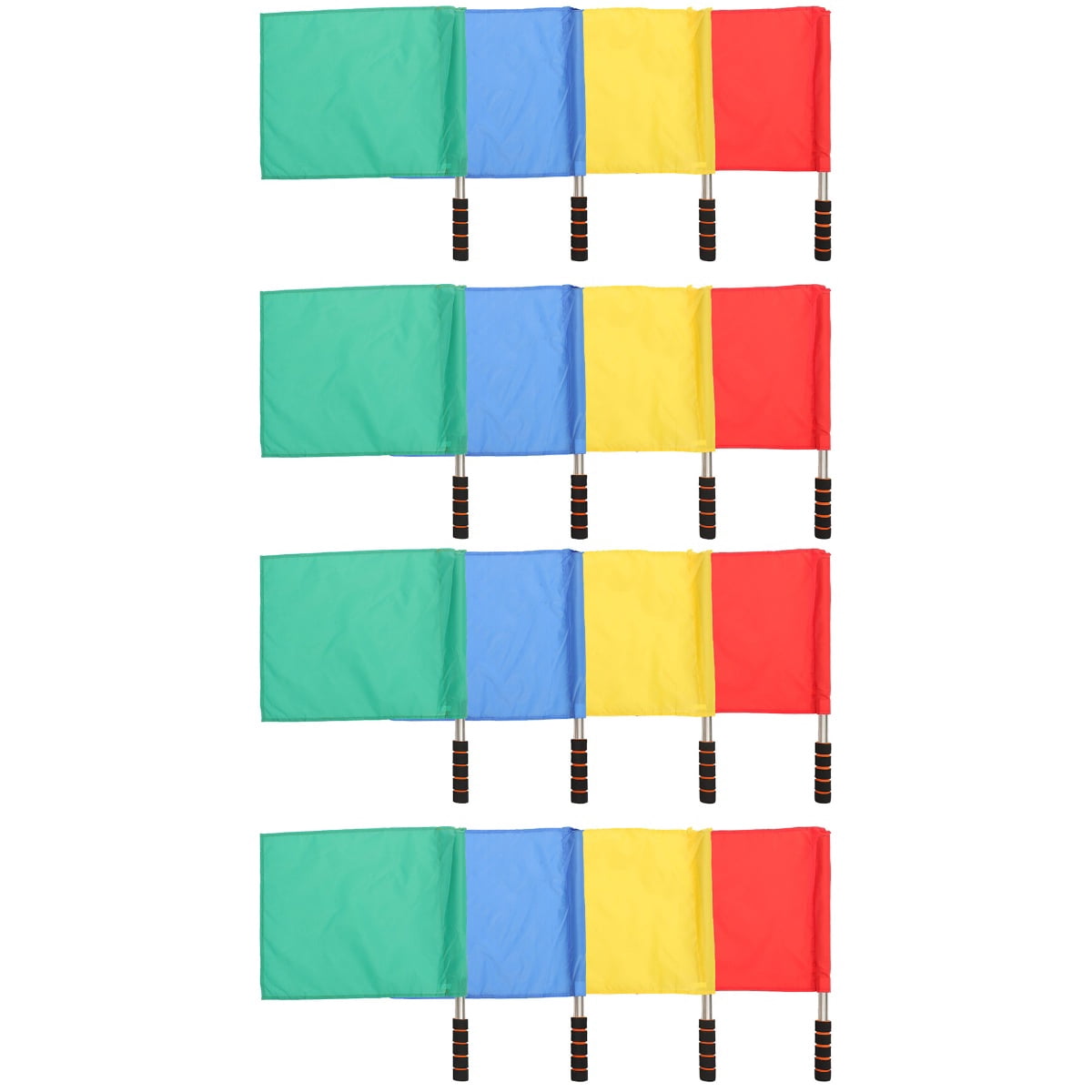 16 pcs Warning Signal Flags Traffic Safety Signal Flags Commanding ...