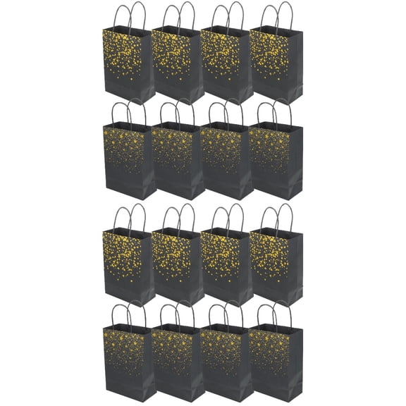16 pcs Wrapping Bags Gift Storage Pouches Handheld Packing Pouches Multifunctional Bags
