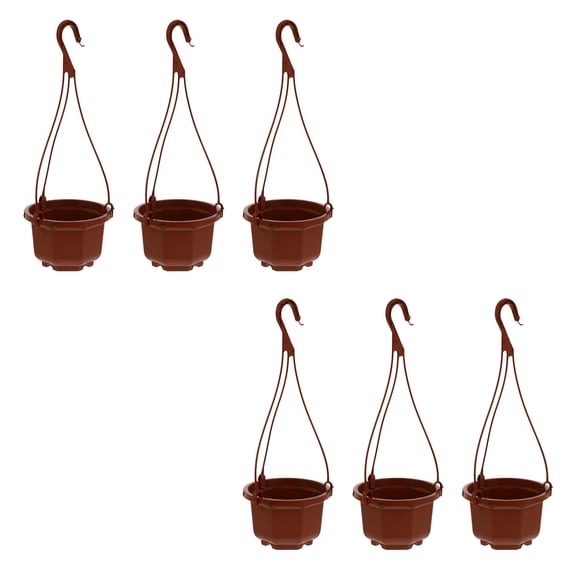 HOMEMAXS 18 Sets  Hanging Flowerpot Household Succulent Plant Pot Balcony Decoration