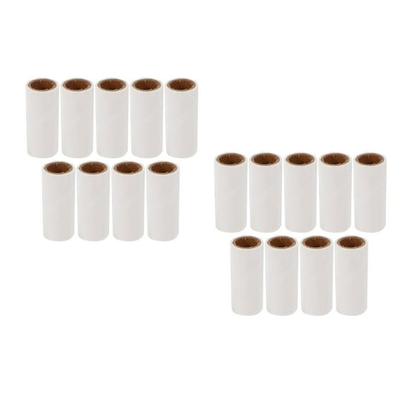 HOMEMAXS 18 pcs  Lint Roller Refills Extra Sticky Sheets For Travel Portable Mini Dog Cat Pet Hair Remover 30 Sheets Per Refill 270 Sheets Total