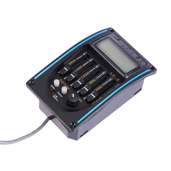 HOMEMAXS 1PC Professional Sound Pickup Guitar LC-5 Pick-up Preamp Piezo Pickup Musical Instrument Supply