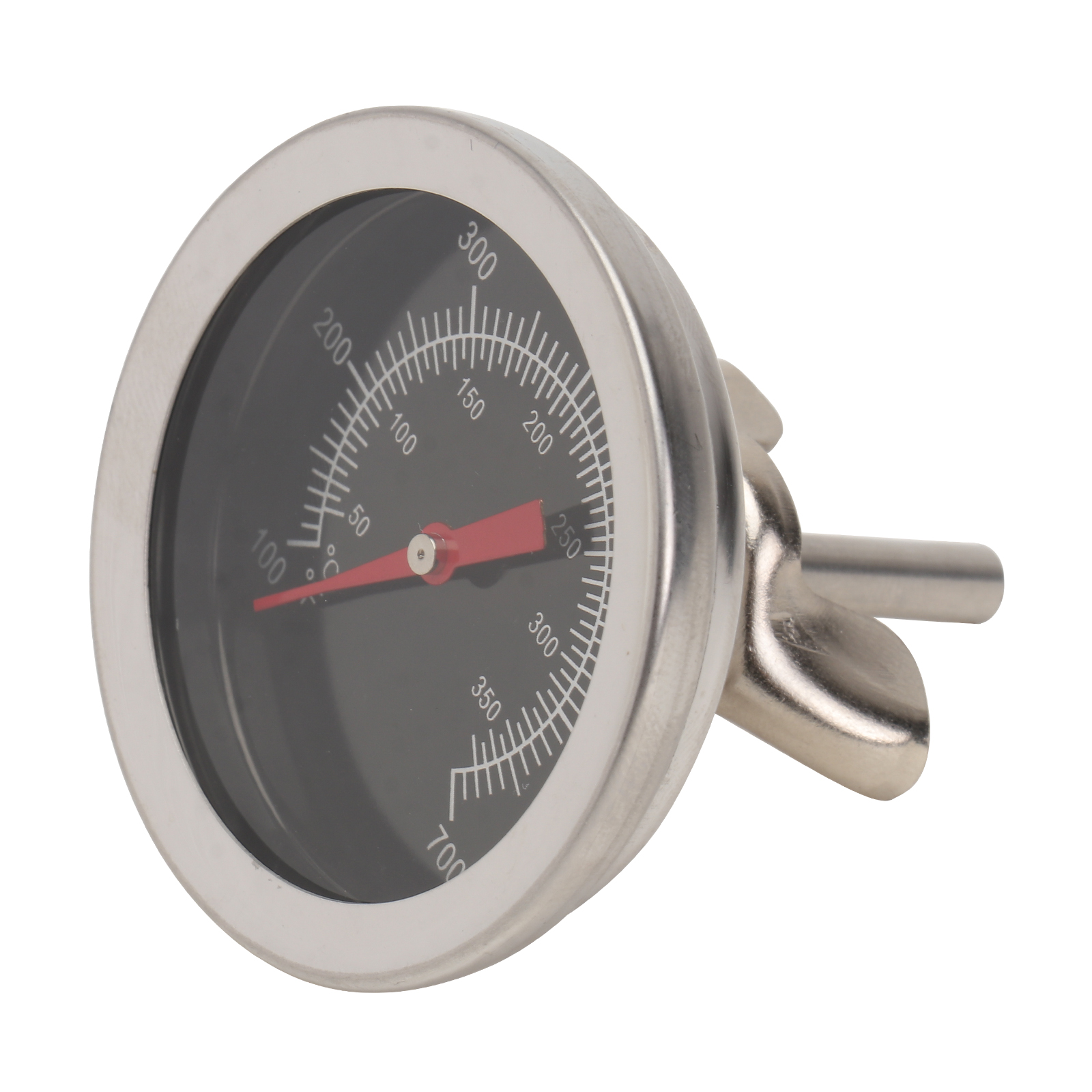 HOMEMAXS 1PC Small Barbecue Oven Thermometer Stainless Steel Bimetallic