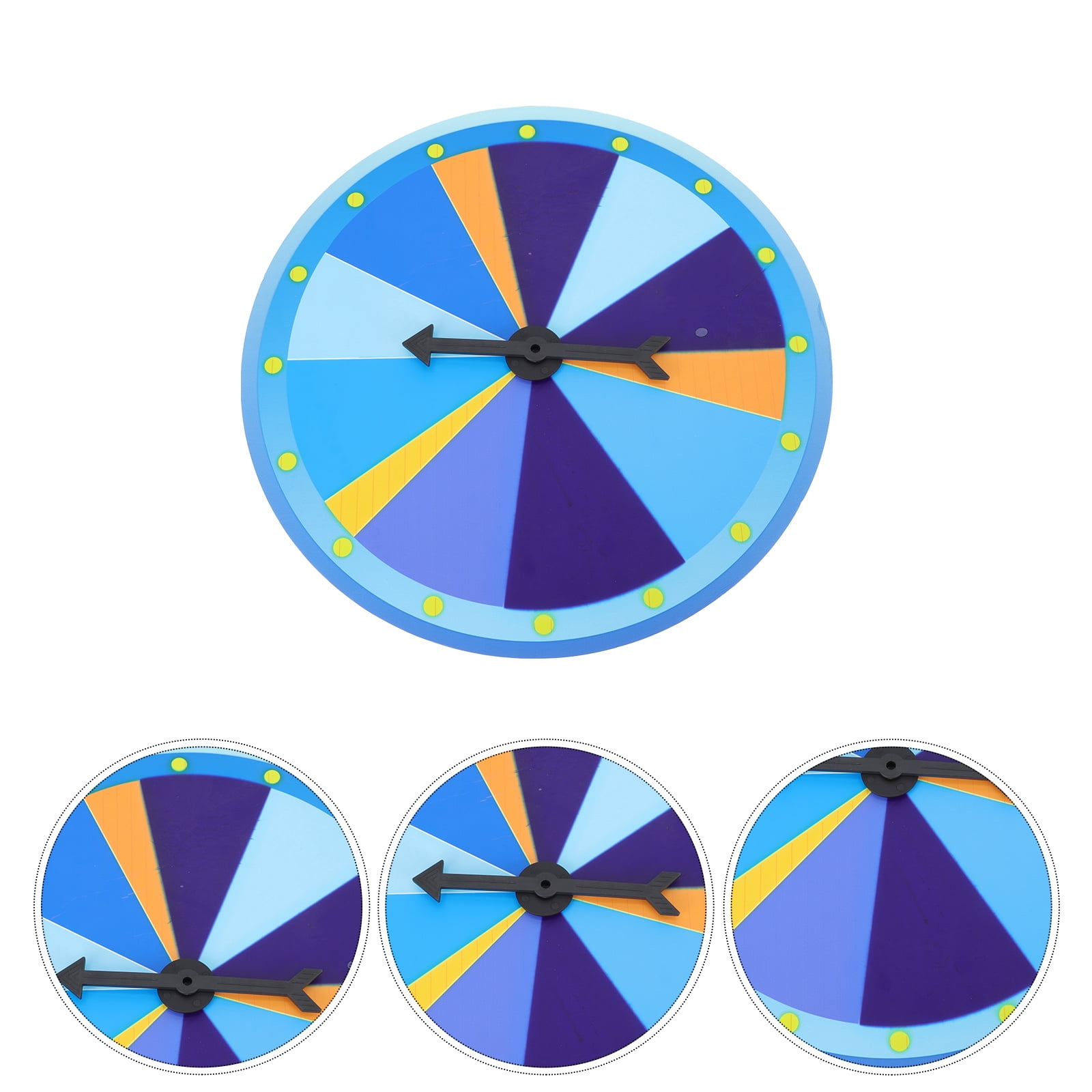 HOMEMAXS 1Pc Draw Game Wheel Teaching Activities Rotary Props Fun Wheel ...