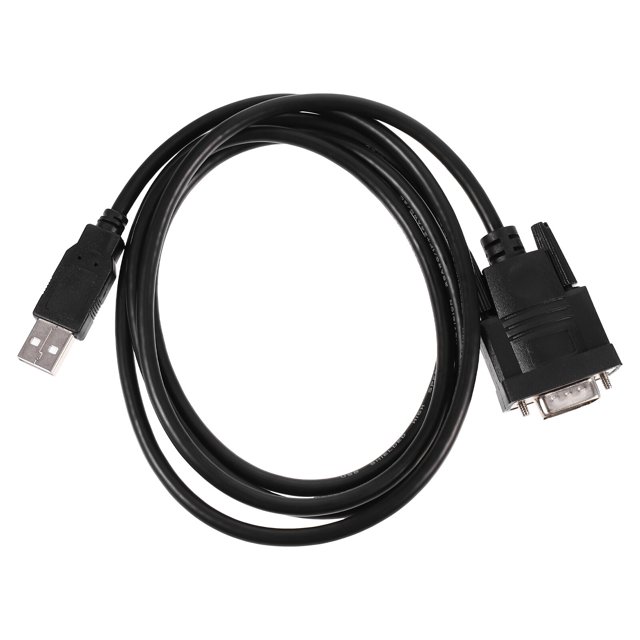 HOMEMAXS 1Pc USB to RS232 COM Serial Cable 9 Pin Serial Line Serial