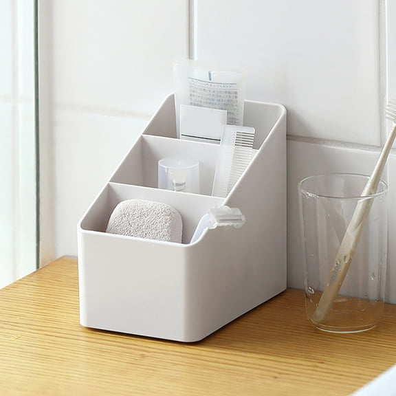 1Set Coffee Table Organizer for Home Use by Women and Students in White Color 5.7X5.1X3.5in