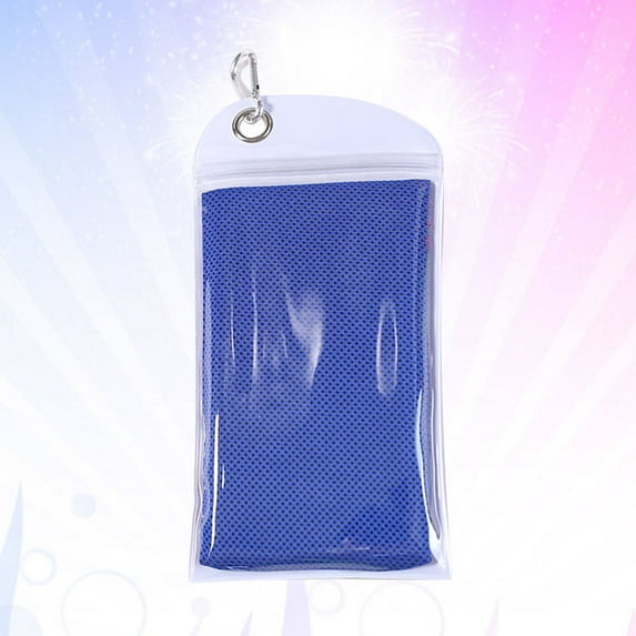 MOKKHNB Body Cooling Products Fiber Cooling Towel Dark Blue 1Pcs for Running Camping