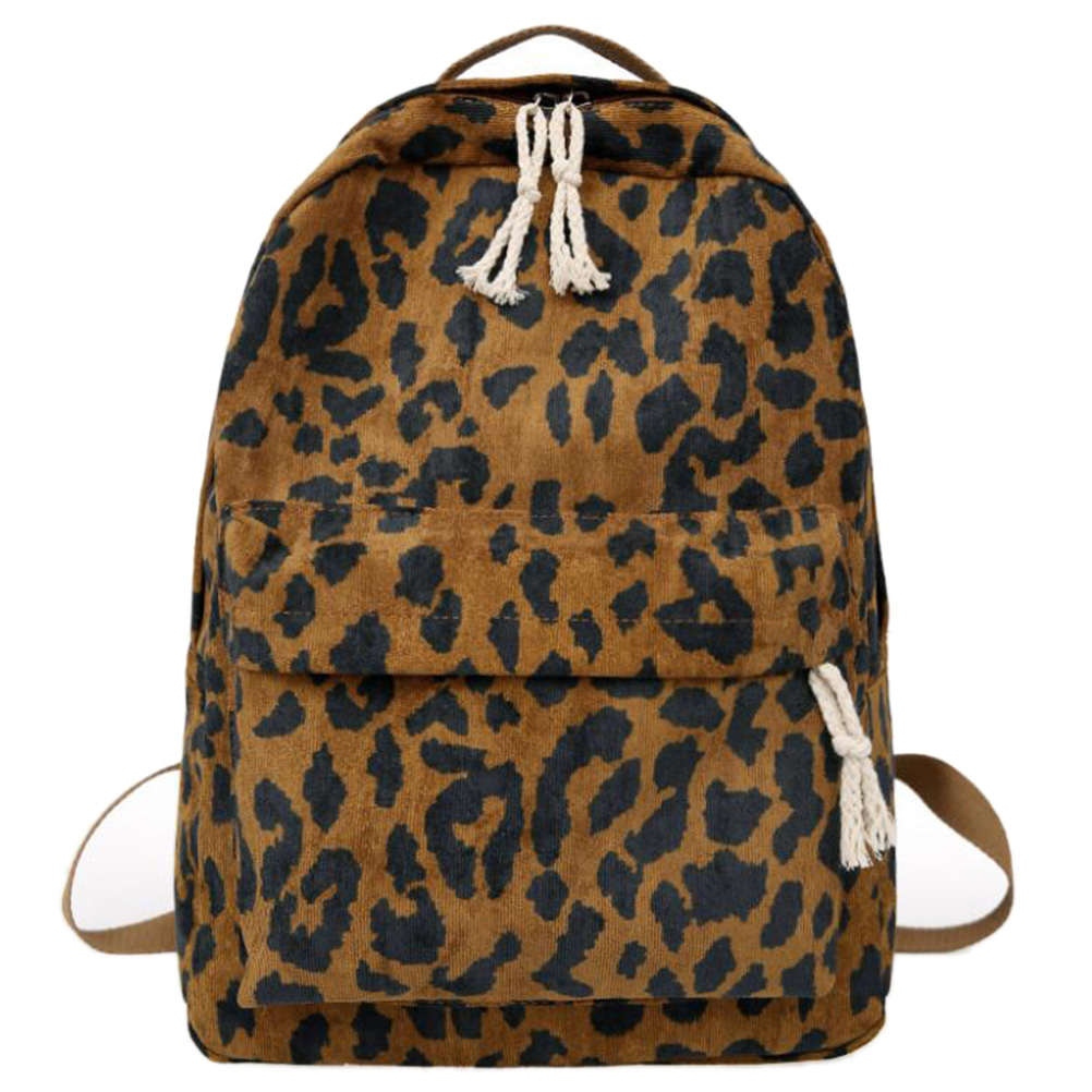 HOMEMAXS 1pc Large Capacity Student Fashion Leopard Backpack School ...