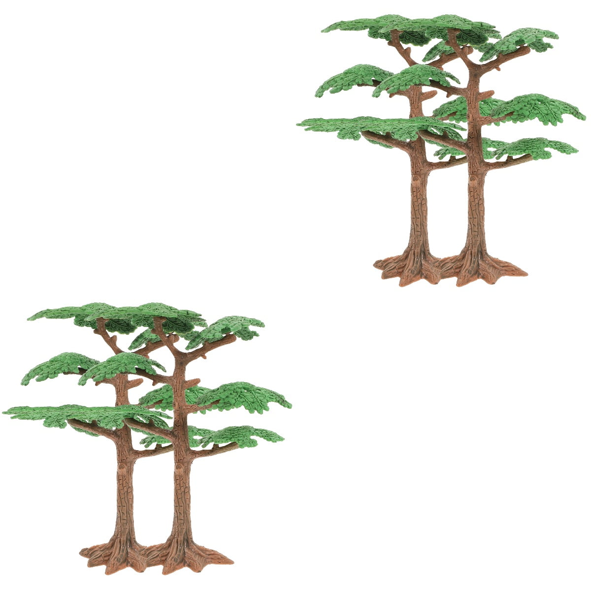 HOMEMAXS 2 Pack Sand Table Tree Model Terrain Micro Landscape - Walmart.com