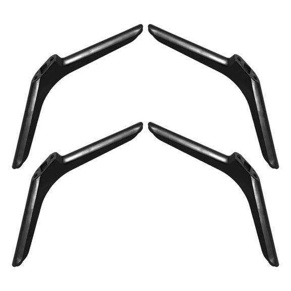 HOMEMAXS 2 Pairs Adjustable Tv Stand Legs With Screws Universal Tabletop Tv Mount For Living Room Stable And Durable Tv Holder Stand Easy To Install Fits Sizes
