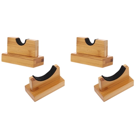 HOMEMAXS 2 Pairs Baseball Bat Holder Rack Kids for Bedroom Horizontal Trading Card Display Frame Black