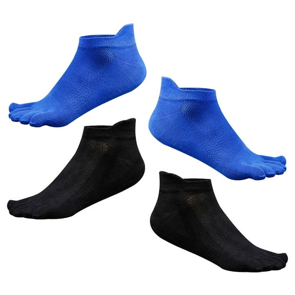 VERDANVERSE Cotton Blister Prevention Toe Socks 2Pairs