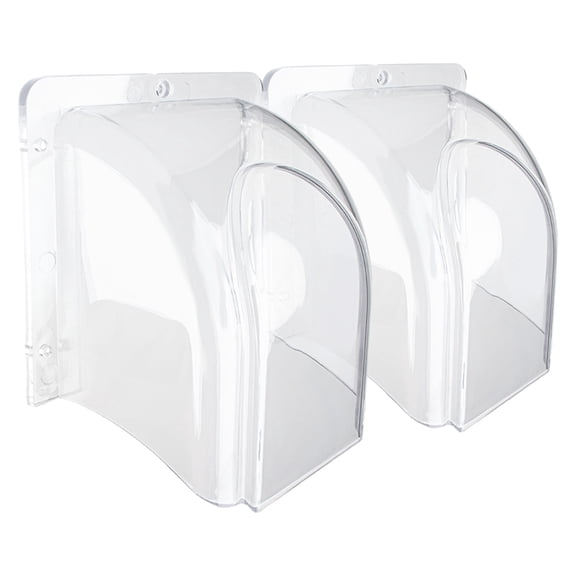 HOMEMAXS  2 Pcs Access Control Waterproof Cover Security Transformer by Bell Fingerprint Machine