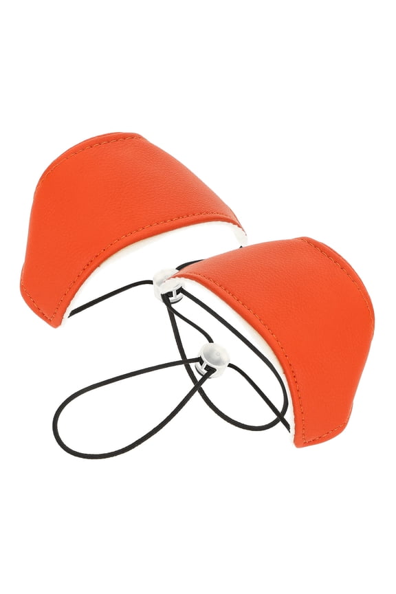 2-Pack Orange Heel Covers Accessory for Shoes, Size 19.00X7.00X6.00CM, and Comfortable