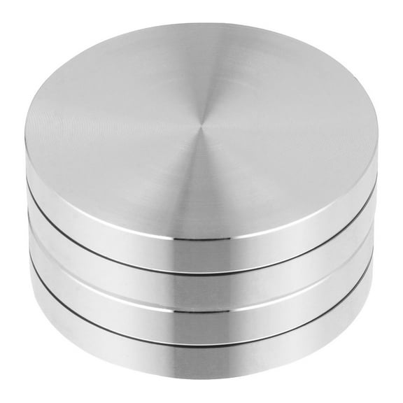 HOMEMAXS  2 Pcs Aluminum Cake Turntable Multi-purpose Stationery Baking