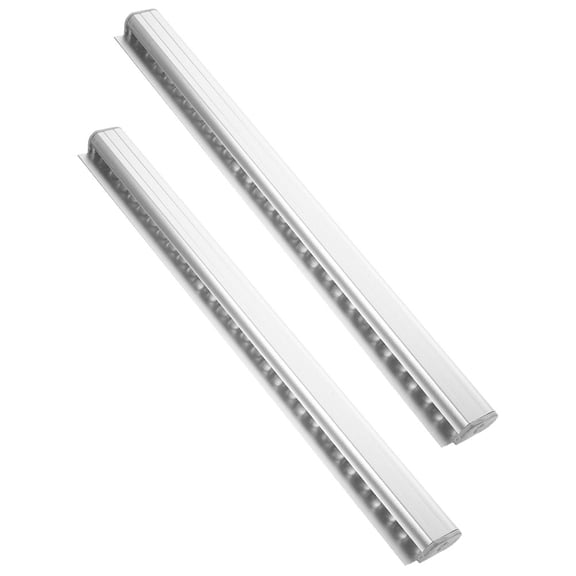 HOMEMAXS 2 Pcs Aluminum Ticket Holder for Rail Kitchen Foldable