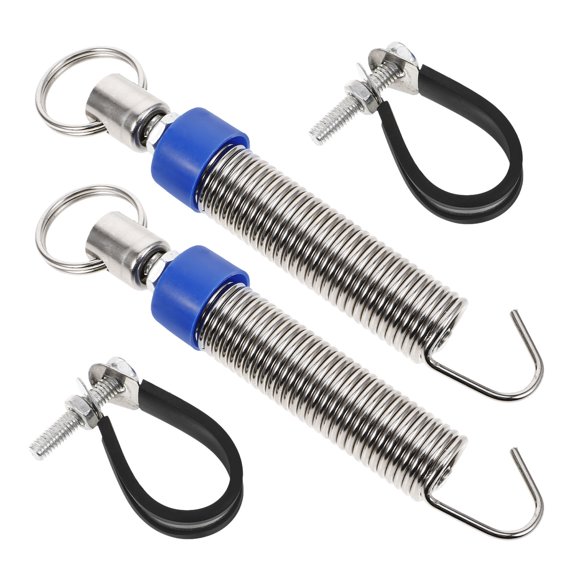 WEUVEB 2Pcs Automatic Car Trunk Lift Springs Adjustable Boot Opener Stainless Steel