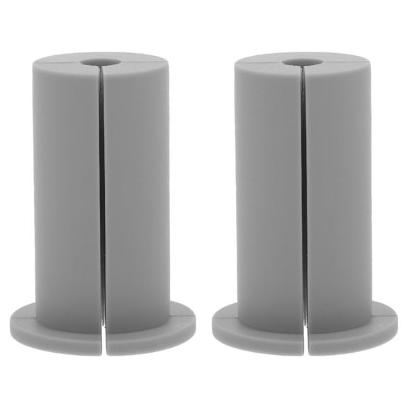 HOMEMAXS 2 Pcs Cable Kits Protector Wall Grommets Wire Connectors Concealer Grey