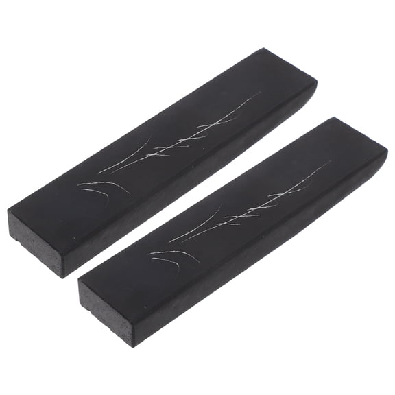 2 Pcs Calligraphy Paperweight Drawing Stone Stone Paperweight Student 13.5X3X3CM