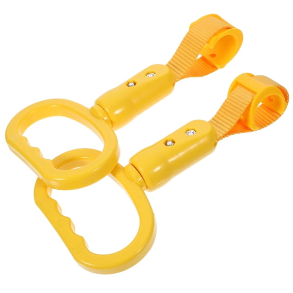 HOMEMAXS 2-Pack Yellow Car Handle , Subway Assist Handles Replacement for Bus and Vehicle Support