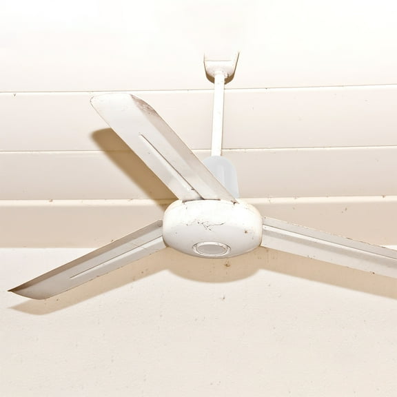 HOMEMAXS 2 Pcs Ceiling Fan Parts Hanging 9.50X9.50X7.80CM White