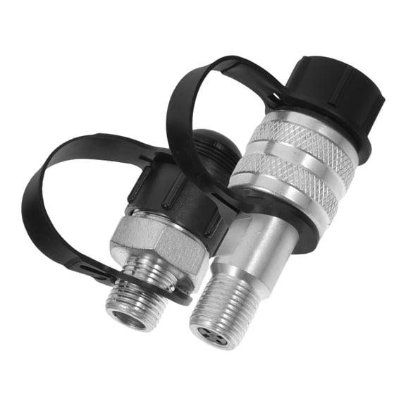 Greenadscape Hydraulic Hose Field Repair Kit with for Jack, 2 Pieces, Size 2.4 x 1.2 x 1.2 Inches