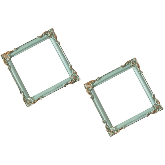 HOMEMAXS 2 Pcs Decorative Beautiful Photo Props Picture Frame