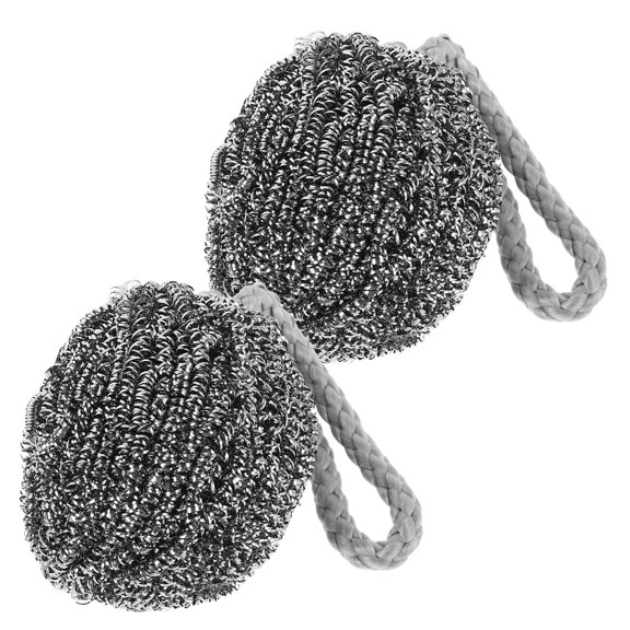 HOMEMAXS 2 Pcs Door Hinges Multi-function Cutter Stainless Steel Wire Ball