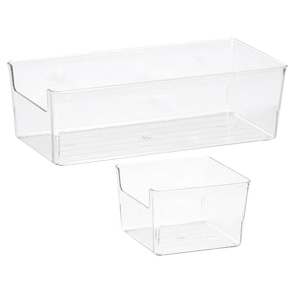 HOMEMAXS 2 Pcs Drawer Organizer Kitchen Organizers and Storage Boxes